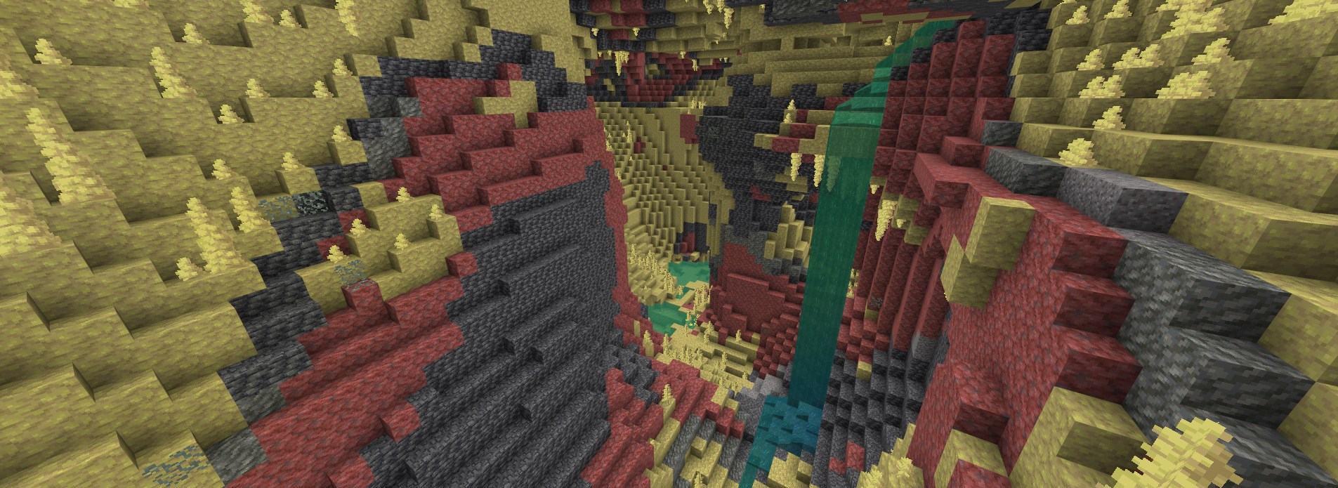 マイクラ硫黄の洞窟の見つけ方と硫黄の使い道