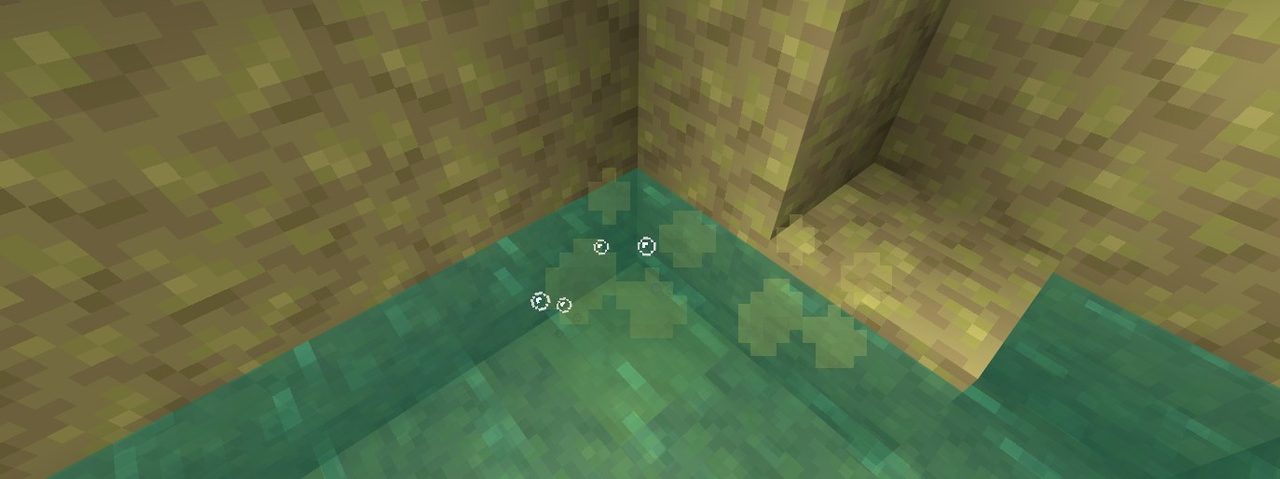マイクラの硫黄の洞窟の硫黄の池とガス