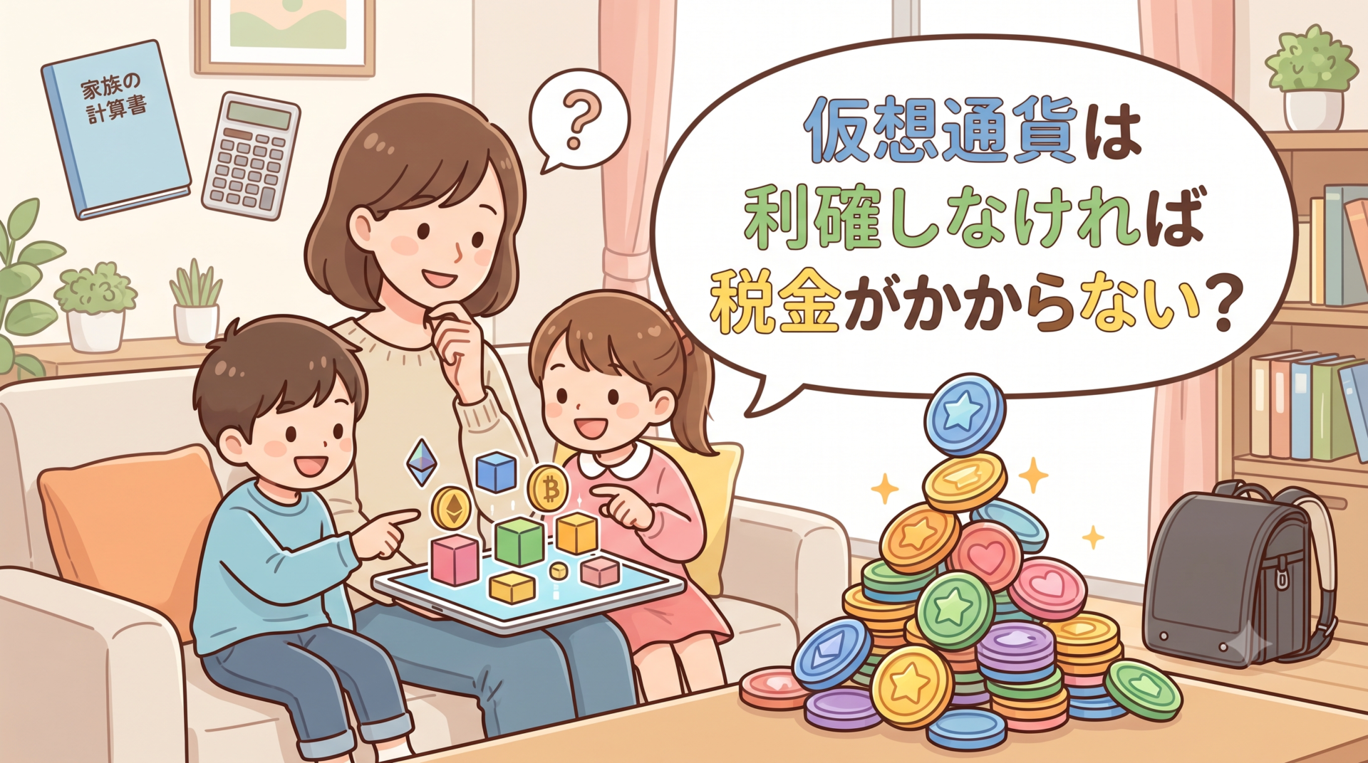 仮想通貨は利確しなければ税金がかからない?